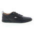 Фото #1 товара Lacoste Bayliss 119 1 U CMA Mens Black Leather Lifestyle Sneakers Shoes