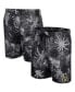 ფოტო #1 პროდუქტის Men's Black Appalachian State Mountaineers What Else is New Swim Shorts