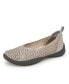 Фото #7 товара Women's Emma Perforated Pattern Slip-On Flat Shoe