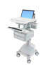 Фото #2 товара Ergotron StyleView - Multimedia cart - Aluminium - Grey - White - Aluminium - Plastic - Zinc steel - Notebook - 9.1 kg - 43.9 cm (17.3")