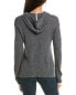 Фото #2 товара Hannah Rose Tipped Wool & Cashmere-Blend Hoodie Women's