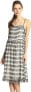 Lucky Brand 237607 Womens Ingenue Sleeveless Shift Dress Black/Multi Size Small