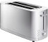 ZWILLING ENFINIGY Toaster with 3 Automatic Programmes, 7 Browning Levels and Shut-Off Function, Long Slot Toaster for 4 Short or 2 Long Slices, Black