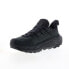 Фото #4 товара Hoka Kaha 2 Low 1123190-BBLC Mens Black Leather Athletic Hiking Shoes