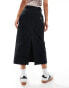 Фото #2 товара Dickies seasonal maxi cargo skirt in black