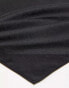 French Connection pocket square in black