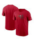 Фото #2 товара Men's Red Tampa Bay Buccaneers Essential Local Phrase T-shirt