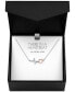 Фото #4 товара Macy's diamond Accent Heartbeat Heart Pendant Necklace in Sterling Silver & 14k Rose Gold-Plate, 16" + 2" extender