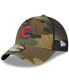 Фото #2 товара Men's Camo Chicago Cubs Trucker 9TWENTY Snapback Hat