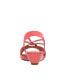 ფოტო #3 პროდუქტის Women's Raizel Memory Foam Stretch Ornamented Wedge Sandals