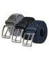 ფოტო #1 პროდუქტის Men's Elastic Braided Stretch Belt for Big & Tall Pack of 3