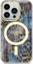 Guess Guess Leopard MagSafe - Etui iPhone 14 Pro Max (Niebieski)