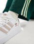 Фото #4 товара adidas Originals Forum Bold trainers in white and taupe