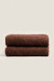 Фото #2 товара Плед шерстяной ZARA Carded Wool Blanket