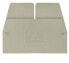 Фото #2 товара Weidmüller WTW WTL 6/1 4MM - Separation plate - 20 pc(s) - Wemid - Beige - -50 - 120 °C - V0