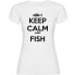 ფოტო #2 პროდუქტის KRUSKIS Keep Calm And Fish short sleeve T-shirt