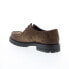 Фото #10 товара Bruno Magli Hopper MB1HPRO1 Mens Brown Suede Oxfords & Lace Ups Casual Shoes