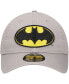 Фото #2 товара Men's Gray Batman 9Twenty Adjustable Hat