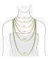 ფოტო #4 პროდუქტის 14K Gold Flash-Plated 3-Piece Celestial Layered Pendant Set