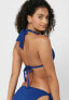 Фото #2 товара Lauren Ralph Lauren 299771 Women's Beach Club Halter Bikini Top, Navy, 08