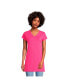 ფოტო #1 პროდუქტის Petite Lightweight Jersey Extra Long Tunic