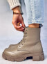 Фото #1 товара Ботинки COLEY OLIVE Lace-up Boots