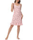 ფოტო #1 პროდუქტის Women's Printed Ruffle Nightgown