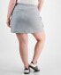 Trendy Plus Size Pull-On Skort Light H. G, 2X - фото #2