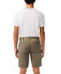 Фото #2 товара Men's Slim-Fit Solid Bermuda Shorts