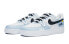 【定制球鞋】 Nike Air Force 1 Low LE 电玩黑灰 简约 手绘 泼墨 特殊鞋盒 休闲 低帮 板鞋 GS 黑灰 / Кроссовки Nike Air Force DH2920-111