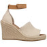 Фото #1 товара TOMS Marisol Espadrille Wedge Womens Beige Casual Sandals 10016358