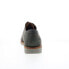 Фото #16 товара Мужские туфли DUNHAM Clyde Plain Toe Dark Grey, шнуровка, на зауженной ноге, EE+, из нубука