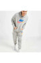 Фото #5 товара NİKE Men's Sportswear Standard Issue Fleece Grey Sweatshırt