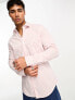 Фото #1 товара ASOS DESIGN stretch slim work shirt in pink check
