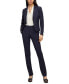 ფოტო #3 პროდუქტის Women's Virgin Wool Regular-Fit High-Rise Pants