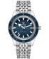 Men's Swiss Automatic Captain Cook Tradition Stainless Steel Diver Bracelet Diver Watch 42mm