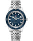 ფოტო #1 პროდუქტის Men's Swiss Automatic Captain Cook Tradition Stainless Steel Diver Bracelet Diver Watch 42mm