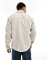 Фото #4 товара Jack & Jones twill overshirt in beige