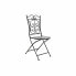 Фото #1 товара Садовое кресло DKD Home Decor Чёрный Керамика Разноцветный Ковка (39 x 50 x 93 cm)