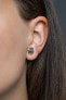 Hamsa silver earrings - hand of Fatima AGUP2242