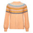 SUPERDRY Slouchy Pattern Crew Neck Sweater