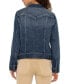 ფოტო #2 პროდუქტის Women's Stretch Denim Trucker Jacket