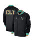 ფოტო #4 პროდუქტის Men's Black, Mint Charlotte Hornets 2022/23 City Edition Showtime Thermaflex Full-Zip Jacket