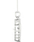 Diamond Heart 18" Pendant Necklace (1/2 ct. t.w.) in 10k White Gold