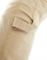 Фото #6 товара Hollister straight fit carpenter trousers in khaki beige