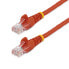 Фото #2 товара StarTech.com Cat5e Ethernet Patch Cable with Snagless RJ45 Connectors - 7 m - Red - 7 m - Cat5e - U/UTP (UTP) - RJ-45 - RJ-45
