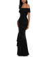 ფოტო #3 პროდუქტის Petite Off-The-Shoulder Mermaid Gown