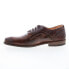 Фото #9 товара Bed Stu Larino F461508 Mens Brown Oxfords & Lace Ups Wingtip & Brogue Shoes 10.5