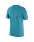 Фото #3 товара Men's Teal Charlotte Hornets 2023/24 Sideline Legend Performance Practice T-shirt