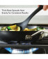 Фото #2 товара Hard-Anodized Induction Frying Pan with Lid, 10", Matte Black